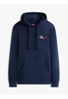 Buzo Multicolor Con Capota Y Logo Script Tommy Jeans