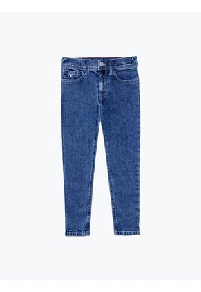 Jeans Azul Scanton Con Logo Tommy Hilfiger