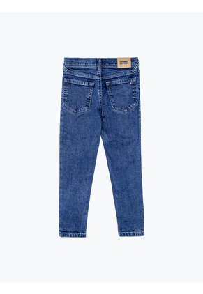 Jeans Azul Scanton Con Logo Tommy Hilfiger