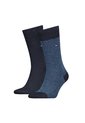 Pack Azul De 2 Medias Con Logo Tommy Hilfiger de Tommy Hilfiger