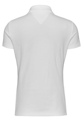 Polo Blanco Essential De Corte Slim Tommy Jeans