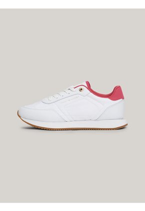Tenis Blancos De Running De Cuero Essential Tommy Hilfiger