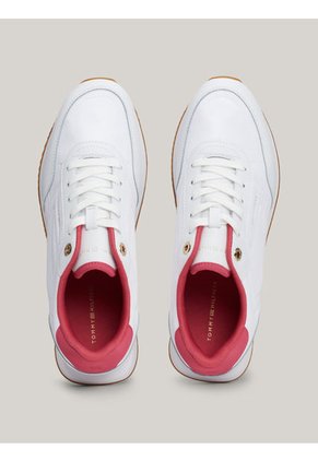 Tenis Blancos De Running De Cuero Essential Tommy Hilfiger