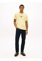 Camiseta Amarilla De Punto Con Logo Tommy Hilfiger de Tommy Hilfiger