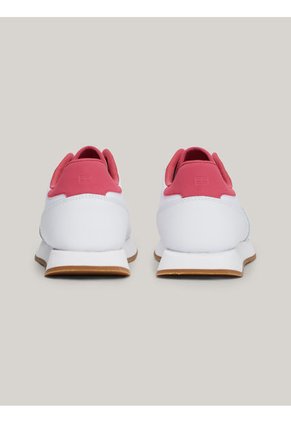 Tenis Blancos De Running De Cuero Essential Tommy Hilfiger