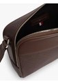 Bolso Marrón Cruzado Con Logo En Relieve Tommy Hilfiger de Tommy Hilfiger