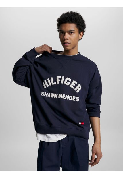 Saco Azul Con Logo Tommy Hilfiger X Shawn Mendes Tommy Hilfiger