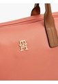 Bolso Beige Tote Con Correa Tejida Tommy Hilfiger de Tommy Hilfiger