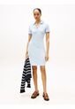 Vestido Celeste Tipo Polo 1985 De Corte Slim Tommy Hilfiger de Tommy Hilfiger