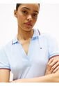 Vestido Celeste Tipo Polo 1985 De Corte Slim Tommy Hilfiger de Tommy Hilfiger