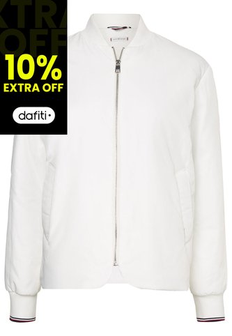 Chaqueta Blanca Cazadora Para Mujer Tommy Hilfiger Tommy Hilfiger