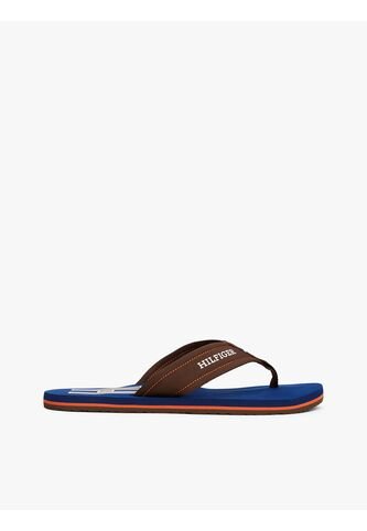 Sandalias Marrón Con Monotipo Hilfiger Tommy Hilfiger Tommy Hilfiger