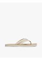 Sandalias Beige Con Logo Del Monotipo Hilfiger Tommy Hilfiger de Tommy Hilfiger