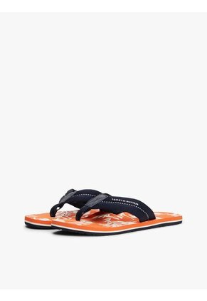 Sandalias Azul Con Estampado Tommy Hilfiger