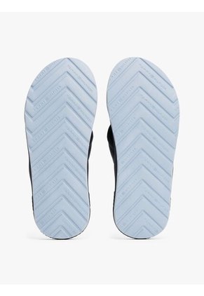 Sandalias Azul Con Logo En La Tira Tommy Hilfiger