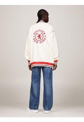 Chaqueta De Béisbol Con Escudos Th Tommy Hilfiger