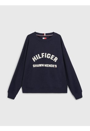 Saco Azul Con Logo Tommy Hilfiger X Shawn Mendes Tommy Hilfiger