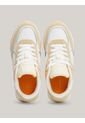 Tenis Blanco Elevated Con Suela Dentada Fina Tommy Hilfiger de Tommy Hilfiger