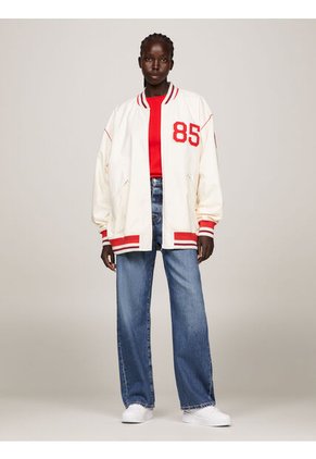 Chaqueta De Béisbol Con Escudos Th Tommy Hilfiger