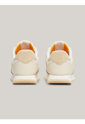 Tenis Blanco Elevated Con Suela Dentada Fina Tommy Hilfiger