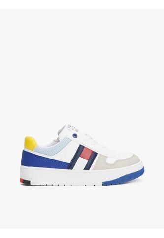 Tenis Multicolor Bajas Con Diseño De Bandera Lateral Tommy Hilfiger Tommy Hilfiger