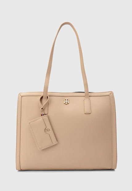 Bolso Beige-Dorado TOMMY HILFIGER