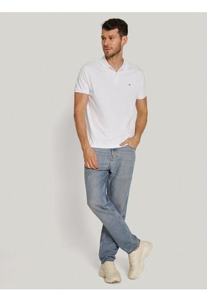 Polo Verde Essential De Corte Regular Con Logo Tommy Hilfiger