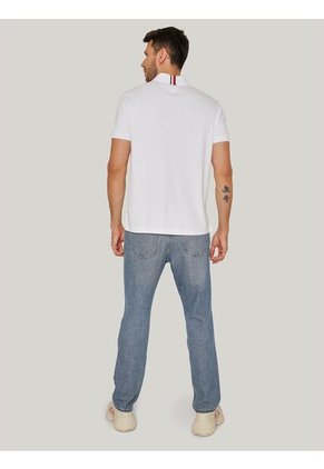 Polo Verde Essential De Corte Regular Con Logo Tommy Hilfiger