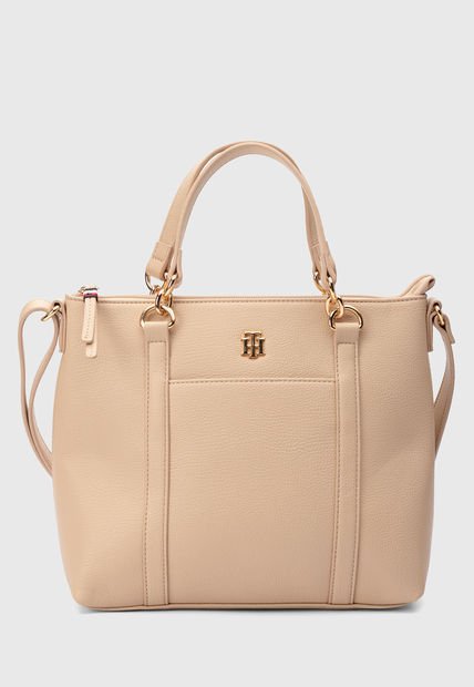 Bolso Beige-Dorado TOMMY HILFIGER