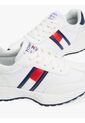 Tenis Blanco Deportivas Con Diseño De Bandera Lateral Tommy Hilfiger de Tommy Hilfiger