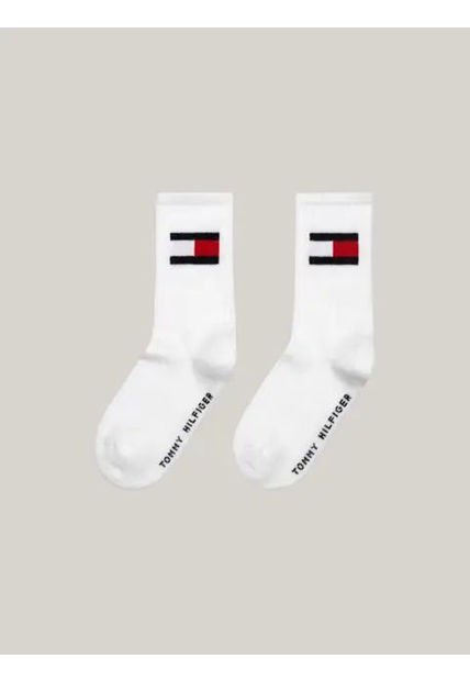 Pack Blanco De 2 Medias Para Niños Tommy Hilfiger