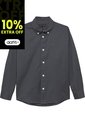 Camisa Negra Essential De Algodón Oxford Tommy Hilfiger de Tommy Hilfiger