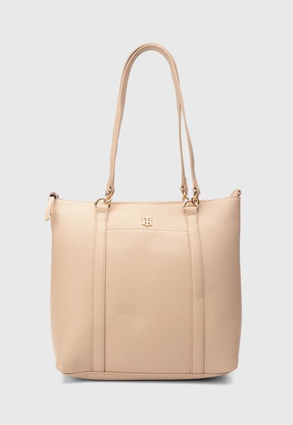 Bolso Beige-Dorado TOMMY HILFIGER
