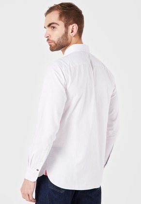 Camisa Rosa-Blanco Tommy Hilfiger