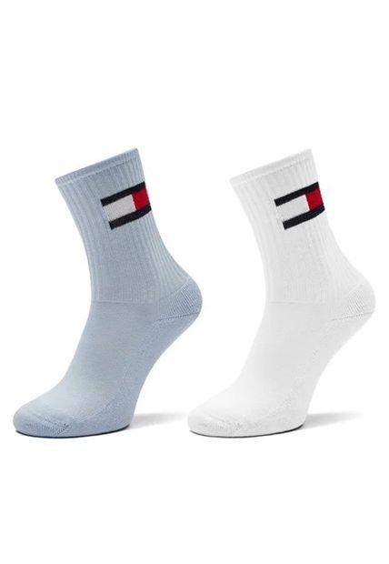 Pack Azul De 2 Medias Para Niños Tommy Hilfiger