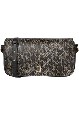 Bolso Negro Cruzado Im Latam Tommy Hilfiger Tommy Hilfiger
