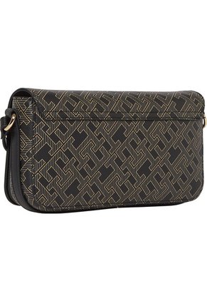 Bolso Negro Cruzado Im Latam Tommy Hilfiger