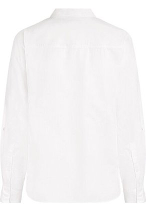 Camisa Blanca Classic Poplin De Manga Larga Tommy Hilfiger