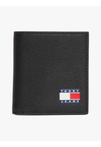 Billetera Negra Heritage Plegable Tommy Hilfiger Tommy Hilfiger