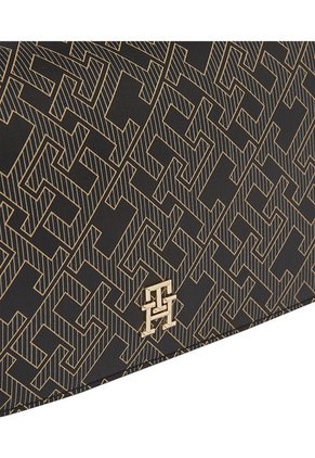 Bolso Negro Cruzado Im Latam Tommy Hilfiger