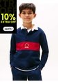 Polo Azul De Manga Larga Con Escudo TH Tommy Hilfiger de Tommy Hilfiger