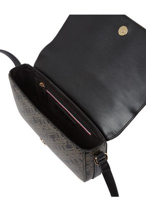 Bolso Negro Cruzado Im Latam Tommy Hilfiger