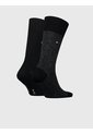 Pack Negro De 2 Medias Con Logo Tommy Hilfiger de Tommy Hilfiger