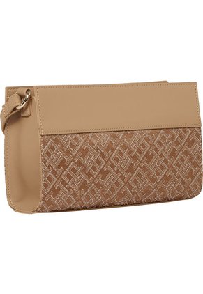 Bolso Beige Cruzado IM Latam Jacquard Tommy Hilfiger