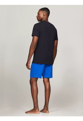 Pack Azul De 3 Camisetas De Cuello Redondo Con Logo  Tommy Hilfiger