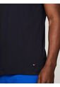 Pack Azul De 3 Camisetas De Cuello Redondo Con Logo  Tommy Hilfiger de Tommy Hilfiger