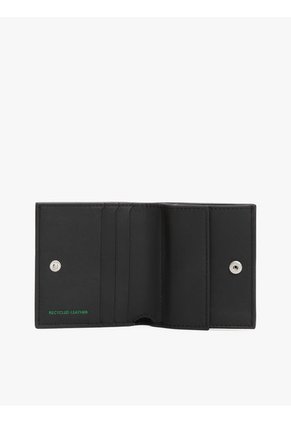 Billetera Negra Heritage Plegable Tommy Hilfiger