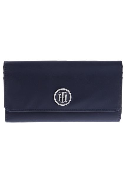 Billetera Azul Tommy Hilfiger