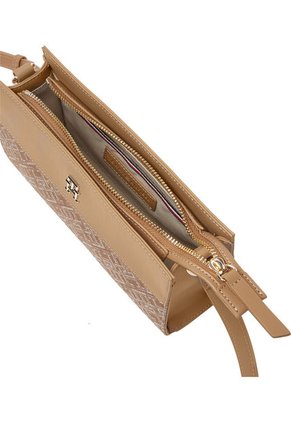 Bolso Beige Cruzado IM Latam Jacquard Tommy Hilfiger