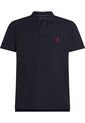 Polo Azul Con Logo Monograma TH Tommy Hilfiger de Tommy Hilfiger